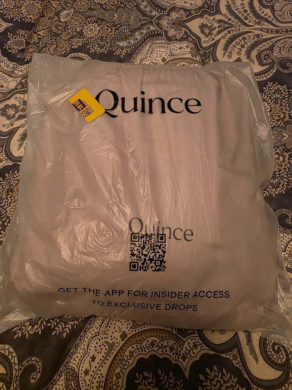 Quince New Without Tags Sheet Set - Sand - No Fitted Sheet - Queen/Full